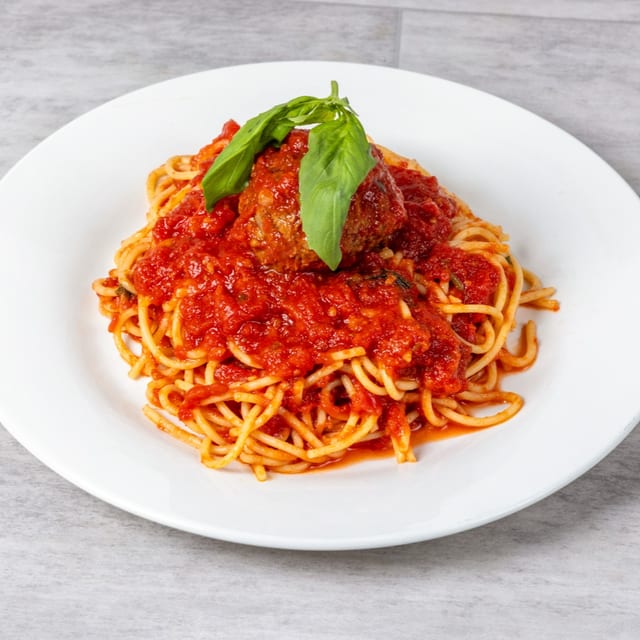 Spaghetti meatball.