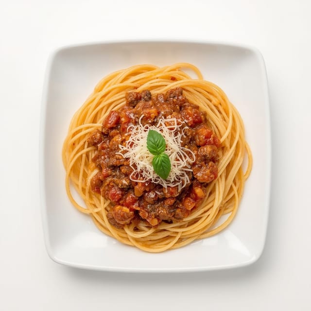 Spaghetti Bolognese.
