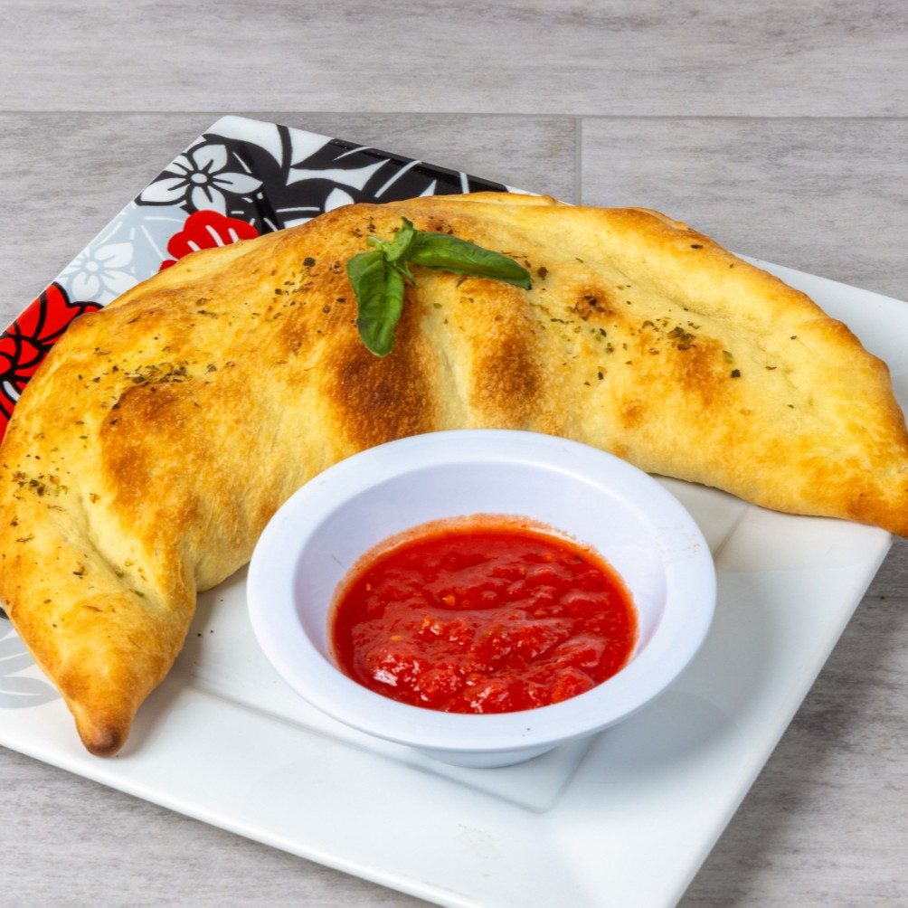 BBQ chicken calzone.