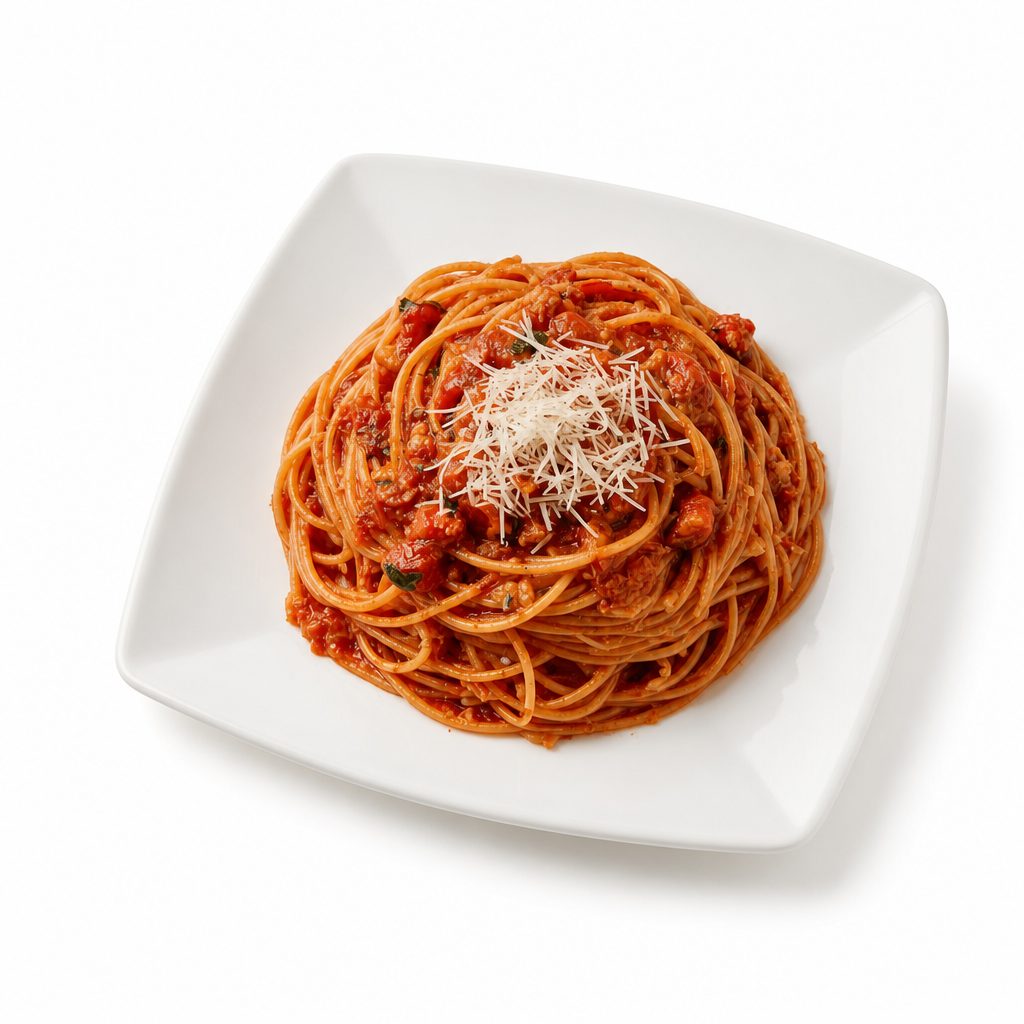 Spaghetti Arrabbiata.